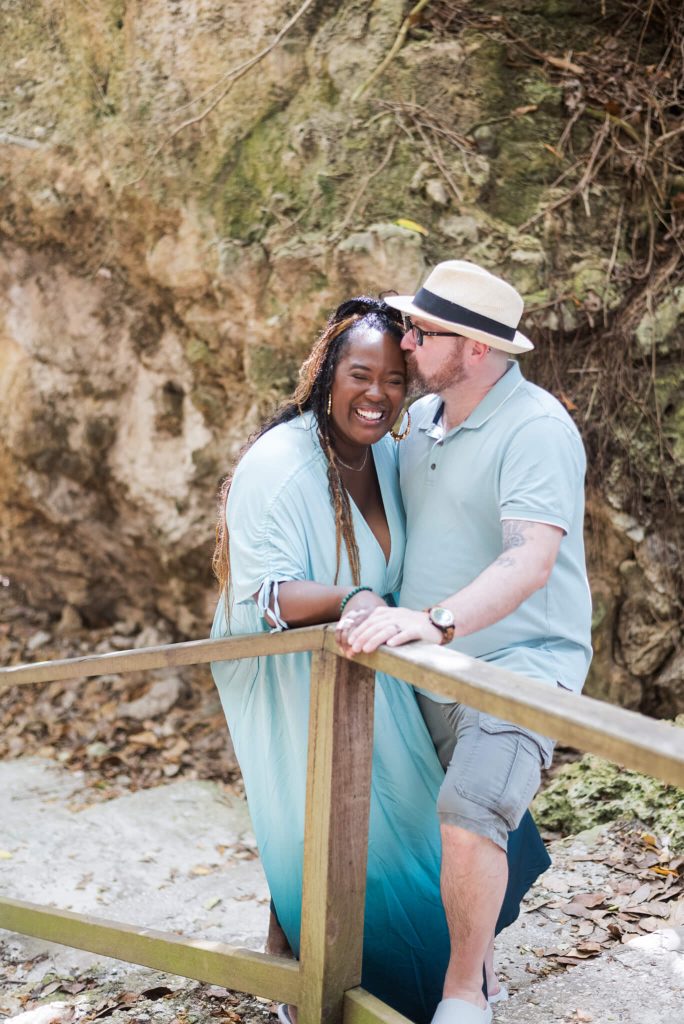 Bottom Bay Barbados couple photography session